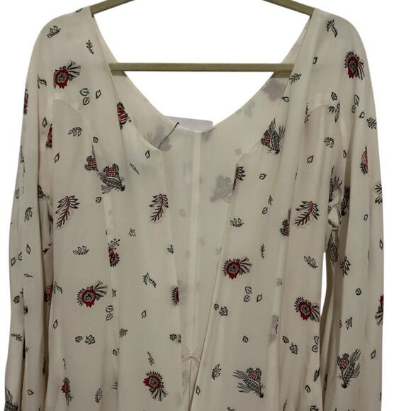 Creatures of the Wind Revolve Long Sleeve Printed Mini Dress Size 6 NWT Peasant - Picture 10 of 16